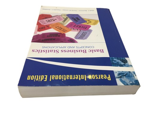 Basic Business Statistics Concepts & Applications Textbook Study Book W/CD Rom - Picture 4 of 12
