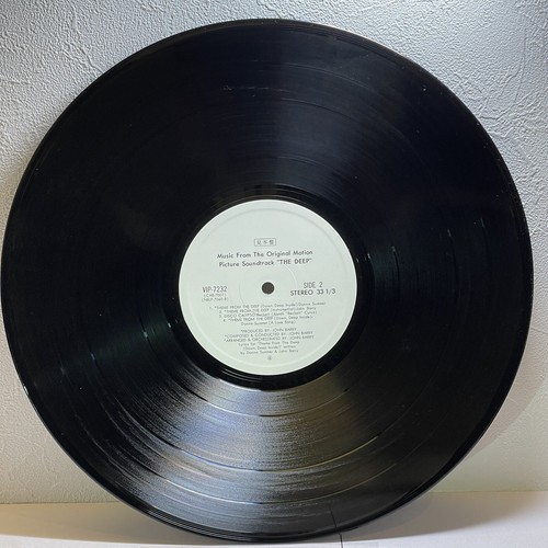 John Barry – The Deep/LP 1977 Promo Casablanca VIP-7232 w/OBI OST Japan VG+/EX - Picture 15 of 15
