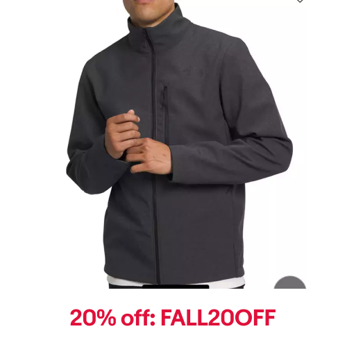 Mens The North Face NF Apex Bionic 3 Windwall Softshell Coat Jacket New