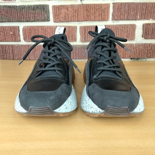 NWOT Stella McCartney Eclypse Stone Black LaceUp Trainers Sz. 37 US 7 MSRP: $695 - Picture 8 of 15