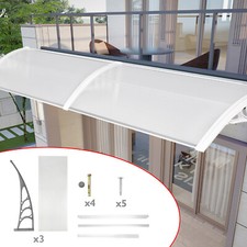 Over Door Awning Canopy Porch Window Front Back Patio Porch Rain Cover Shade