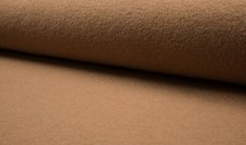 Luxury 100% Boiled Wool Fabric Material – CAMEL