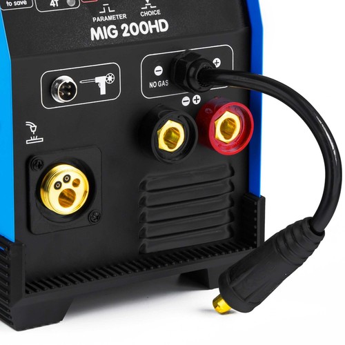 Sherman MIG 200HD - Welding Machine MAG TIG MMA Soldering Welding Fill Wire Protective Gas 4T - Picture 7 of 12