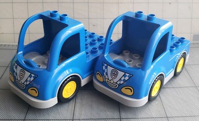 duplo blue car