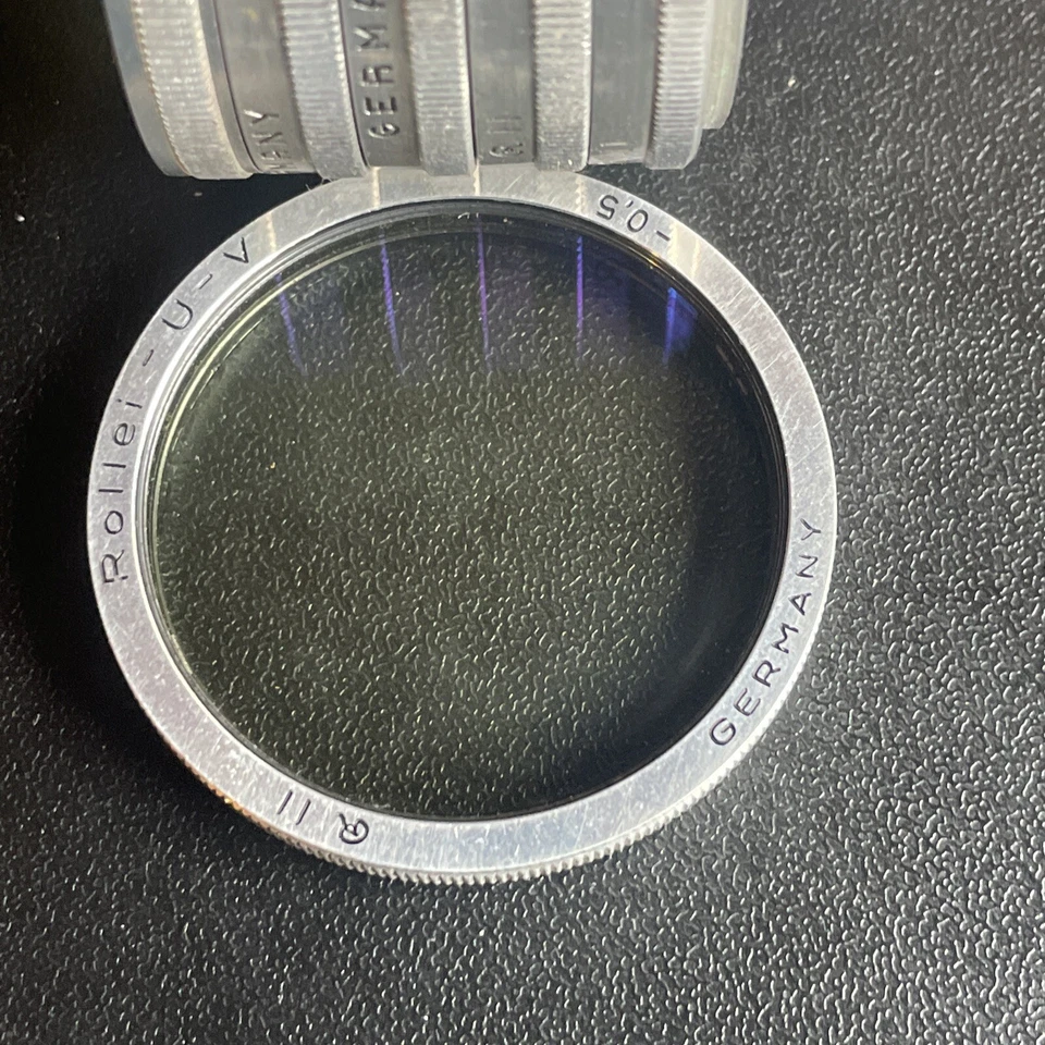 6 Filtre Rollei Rolleisoft 0 1 Rolleinar 1, B1 -0 UV -0,5 r2 Rii Rolleiflex # - Photo 4/4