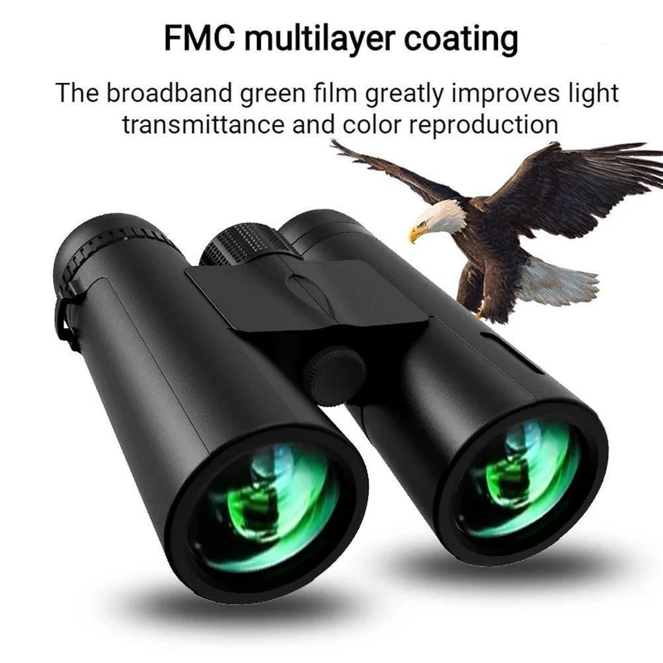 Binoculars For Adults Large View Binoculars For Bird Watching Travel J3Z4 U E1F5 - Image 4 of 4