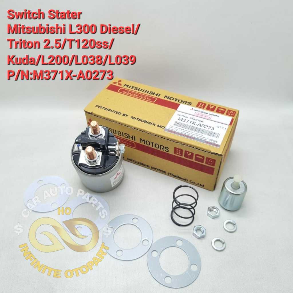 M371X-A0273 Engine Starter Magnetic Switch Kit Fit For Mitsubishi