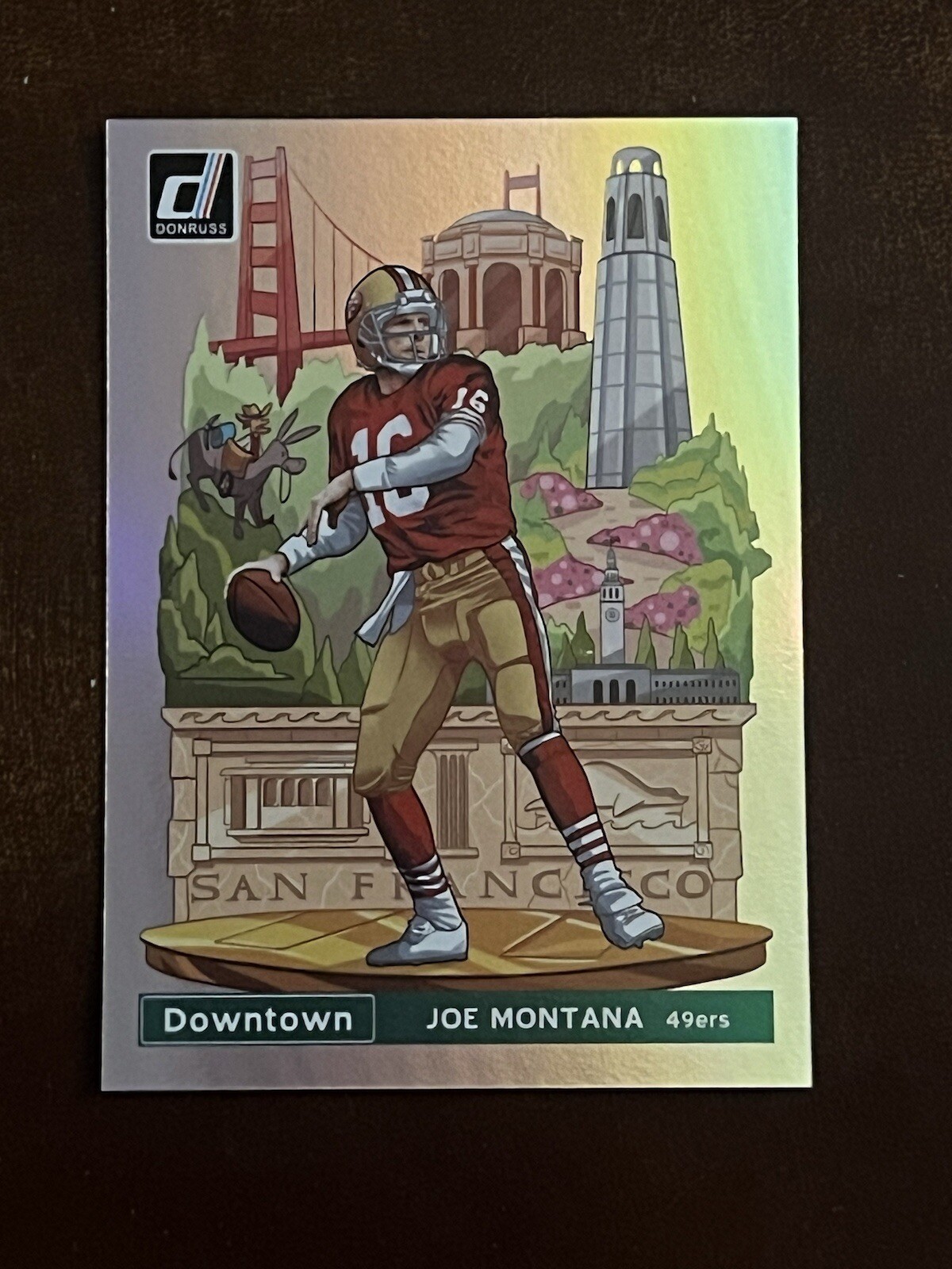 2019 Panini Donruss Joe Montana Downtown