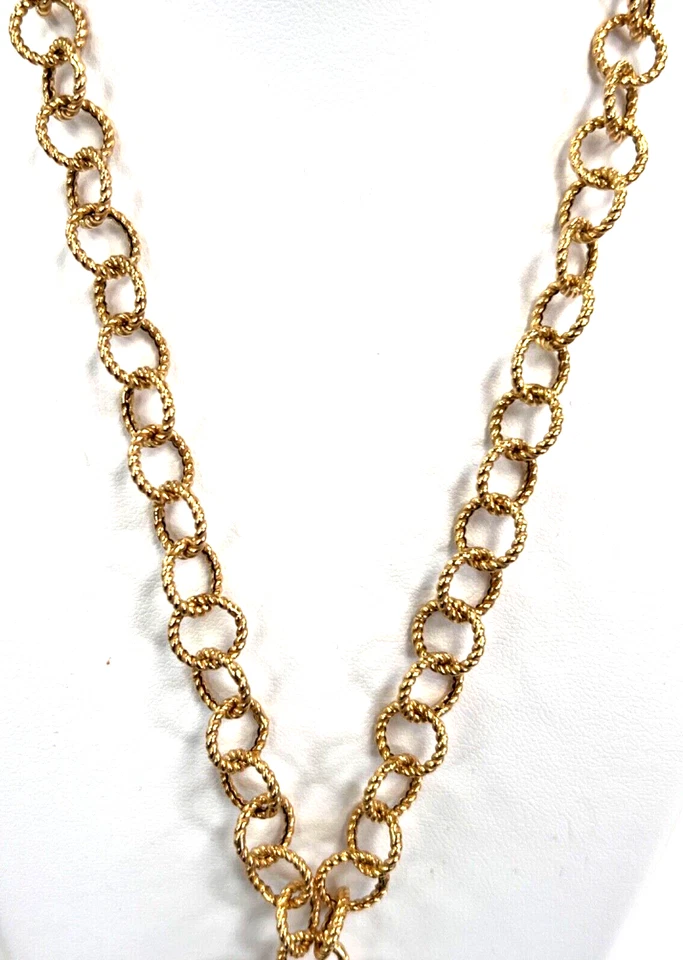 Colar peridoto de ouro amarelo 14K estilo Lariat ametista água-marinha exclusivo - Imagem 4 de 4