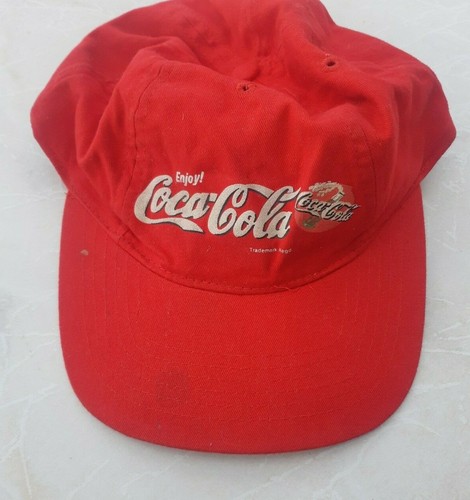 AUTENTICO CAPPELLO ROSSO COCA COLA - Foto 4 di 6