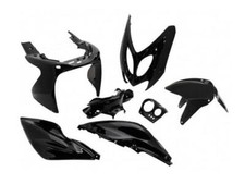 Verkleidungsset 7-teilig Verkleidung Satz Schwarz für Yamaha Aerox MBK Nitro 50 