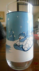 Hidden Valley Cooler Highball Tumblers (pair) 16 oz Glass Canterbury White Blue! — photo 2