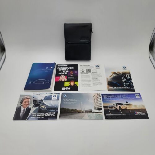2024 BMW M3 G80 OWNERS MANUAL BOOK SET W/ FOLDER CASE