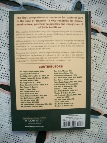 Disaster Spiritual Care (2008 1st Printing HCDJ) - Picture 6 of 12
