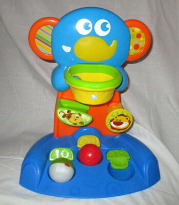 B KIDS ROLLING N' BLINKING HAPPY HOOPS LIGHT-UP BALL SENSORY