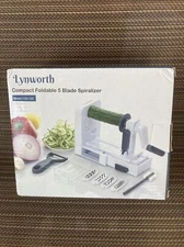 Lynworth Compact Foldable 5 Blade Vegetable Spiralizer Model CS5-100 NEW!