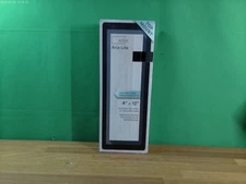 Aria Lite Framed Floor Vent 4" x 12" Top Mount Black