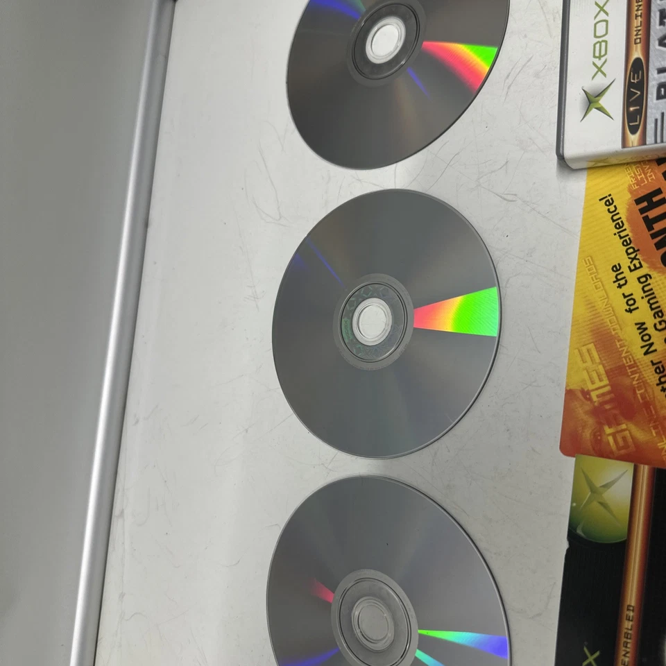 Original Xbox Tom Clancy’s Classic Trilogy Platinum Hits - CIB - Image 2 of 4