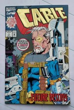 Cable Number 1 (1993) Marvel Comics 1st Issue Gold Embossed Collector?s Item
