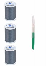 Sewing Thread Dual Duty XP General Purpose Poly Thread 250 Yards 3-Pack Dar...