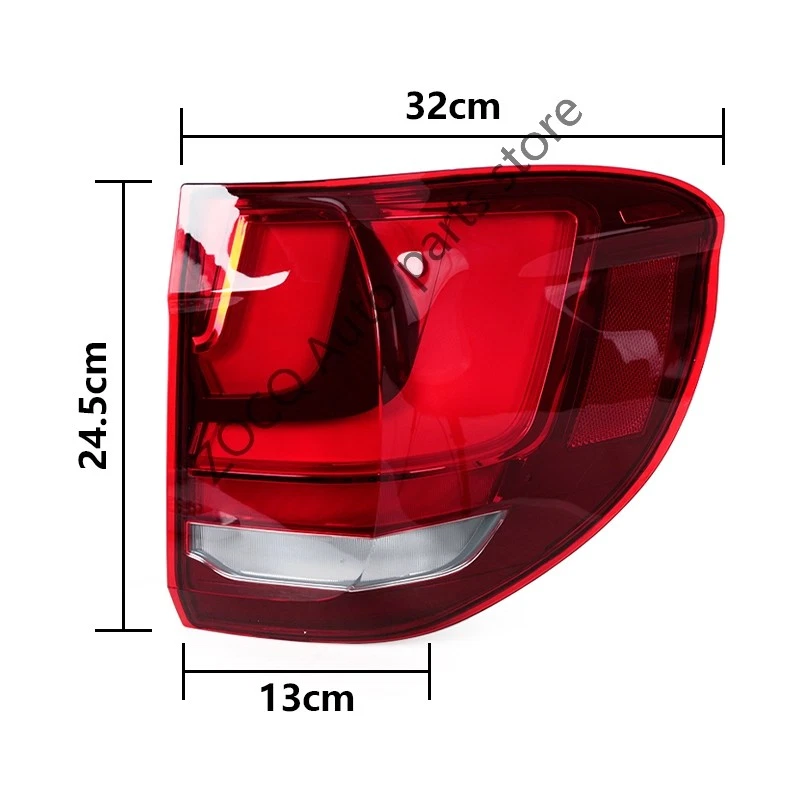 Luz trasera LED exterior izquierda para BMW X5 F15 2014 2015-2018 Foto 3 de 4
