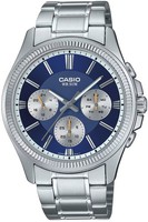 Casio Herrenuhr Multifunktion Stahl/Dunkelblau MTP-1375PD-2A1VEF