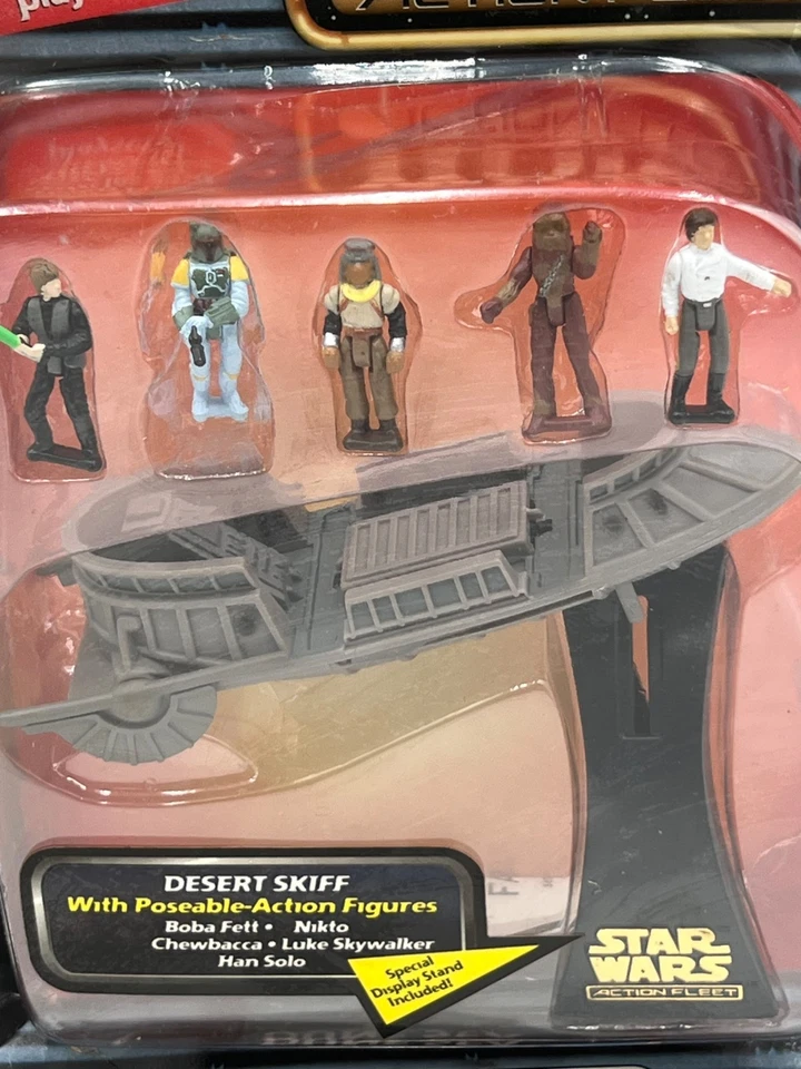 Star Wars Micro Machine Action Fleet Battle Pack #6: Dune Sea Desert Skiff NEW - Image 4 of 4