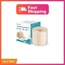 Hydrocolloid Roll for Wound Care, Hydrocolloid Patch Bandages 2in x 12ft  ...