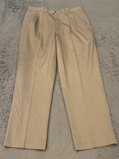NWT Dockers Classic Khaki No Wrinkle Twill Pants Mens 38x31 Beige Career Office