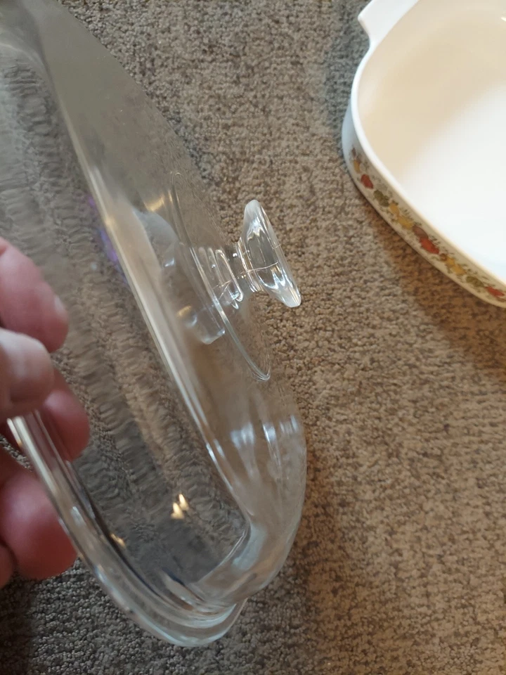 RARE Vintage Corning Ware Spice of Life LE ROMARIN A-10-B with Pyrex Lid A-12-C - Image 3 of 4