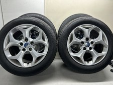FORD FOCUS MK3 16" 5 SPOKE SNOWFLAKE ALLOY WHEELS WITH 205/55 16 TYRES