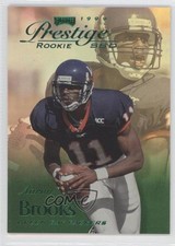 1999 Playoff Prestige SSD Rookie Spectrum Green 3/500 Aaron Brooks #B197 0e3