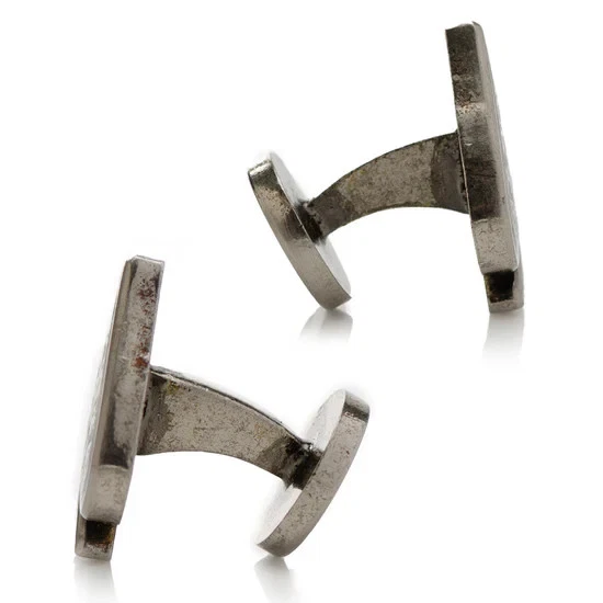 Антикварные серебряные запонки Ace of Spades - Изображение 4 из 4