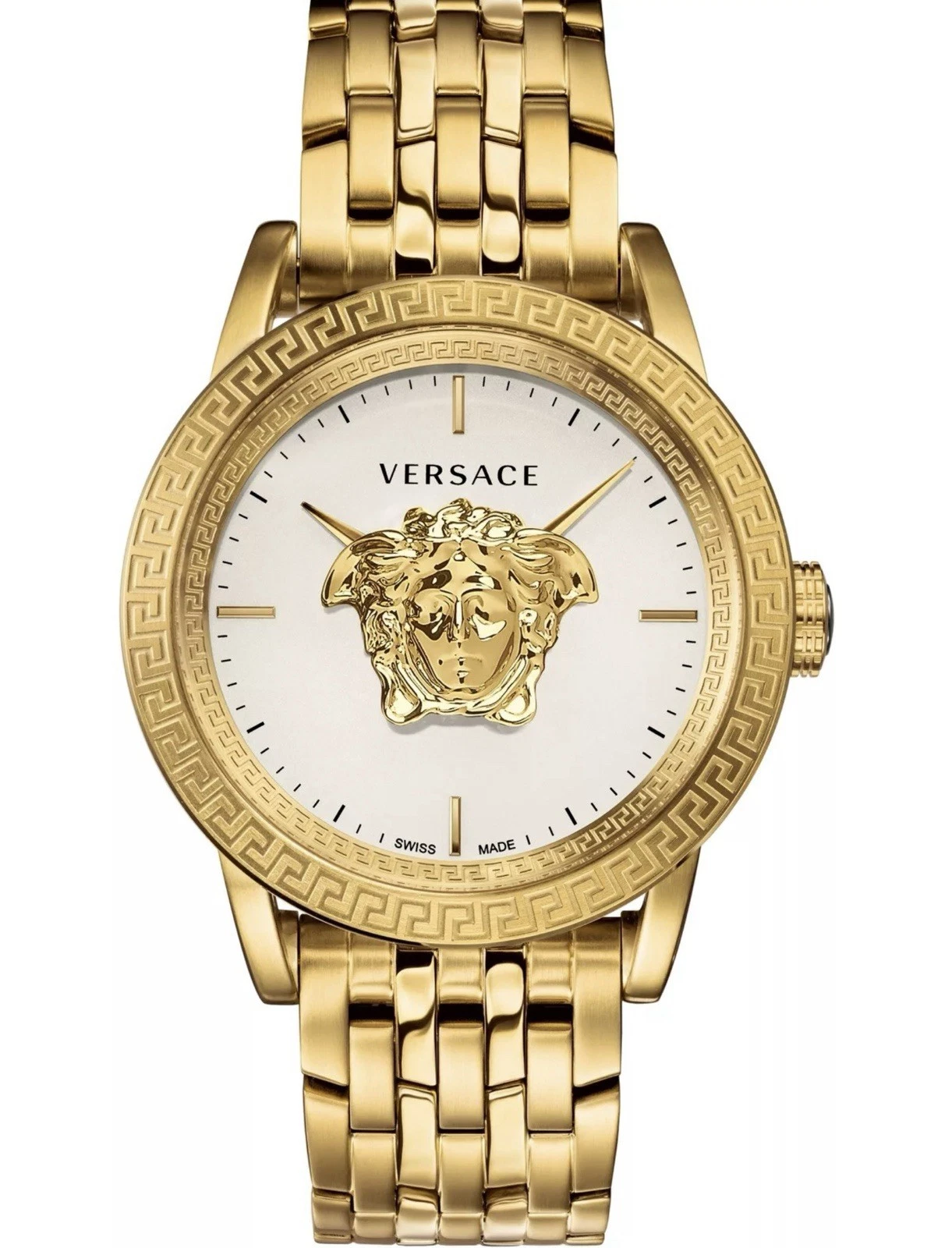 OROLOGIO MEDUSA ORO PALAZZO IMPERO UOMO VERSACE NUOVO CON ETICHETTE