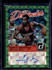 2014-15 Panini Donruss Sidney Moncrief Elite Dominators Signatures Auto #/149