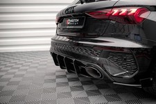 Street Pro Heckschürze Heck Ansatz Diffusor passend für Audi RS3 Sportback 8Y