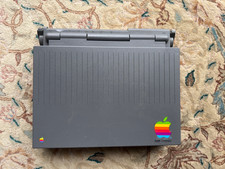 Vintage Apple Powerbook 160 Laptop  greyscale 9.8" Screen 1992 NO POWER BRICK