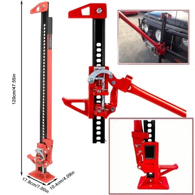 Farm Jack SUV Offroad Wagenheber 3000kg 3T Zahnstangen Stockwinde 120cm NEU - Bild 1 von 4