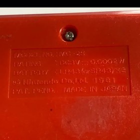 [1981] GAME&WATCH MICKEY MOUSE Nintendo