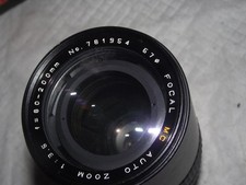 FOCAL 200MM F3.5 TELEPHOTO LENS FOR CANON FD MOUNT