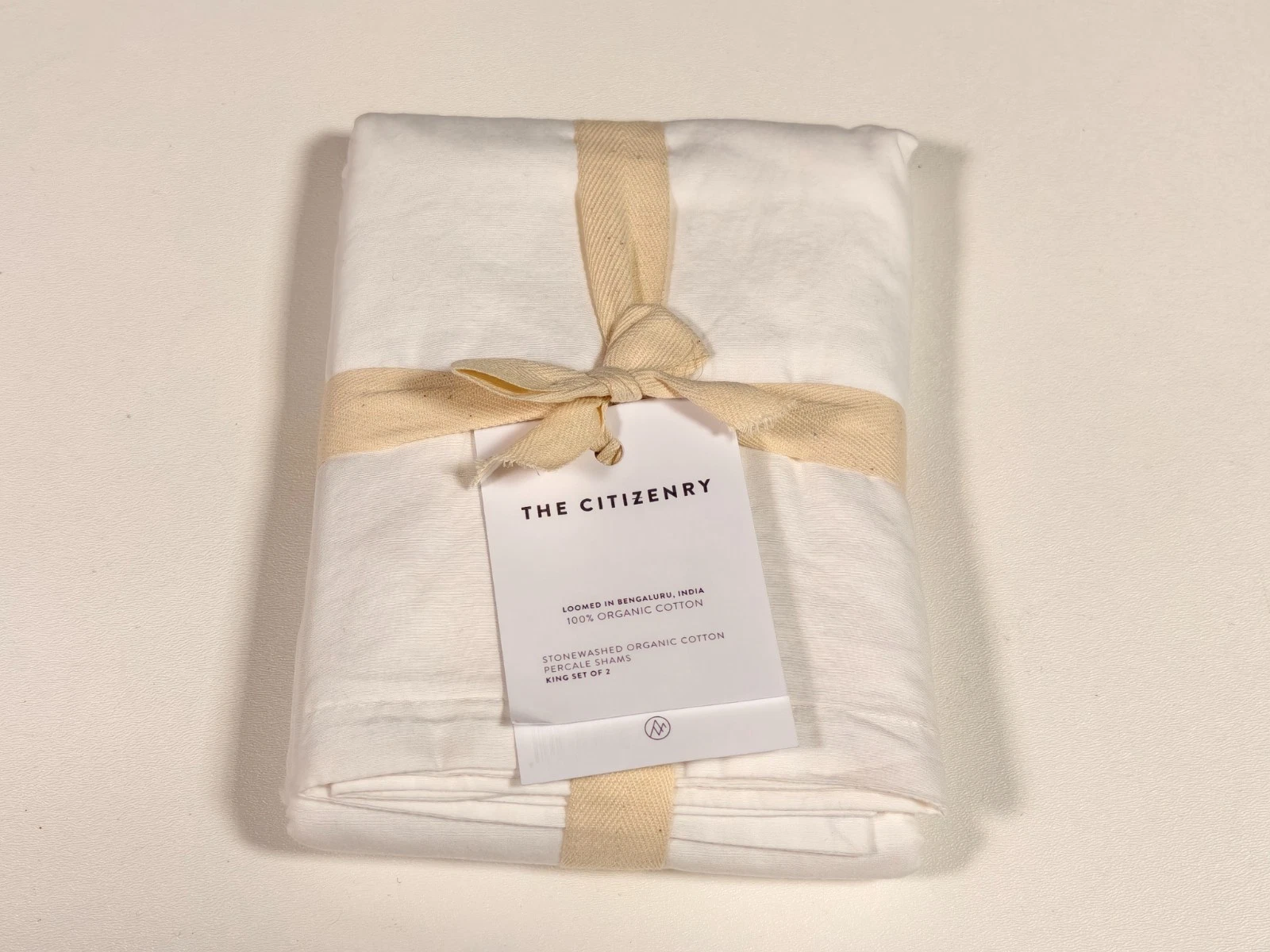 The Citizenry Organic Cotton Percale Sheet Set