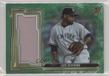 2020 Topps Triple Threads Single Jumbo Relics Emerald 2/18 Luis Severino 9su