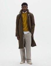 Margaret Howell Lightweight Mac Ventile Dry Cotton Poplin Khaki Medium RRP £1250