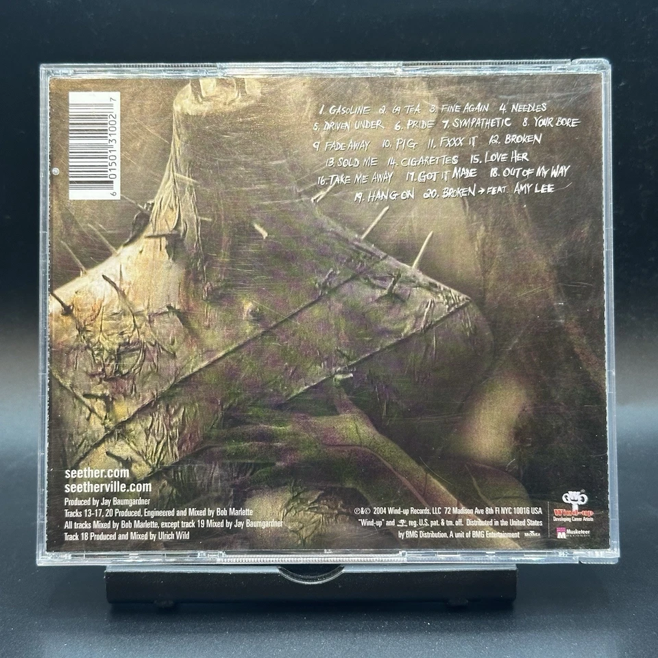 Seether / Disclaimer II First Edition 2004 Japan OBI CD+DVD - Image 2 of 4