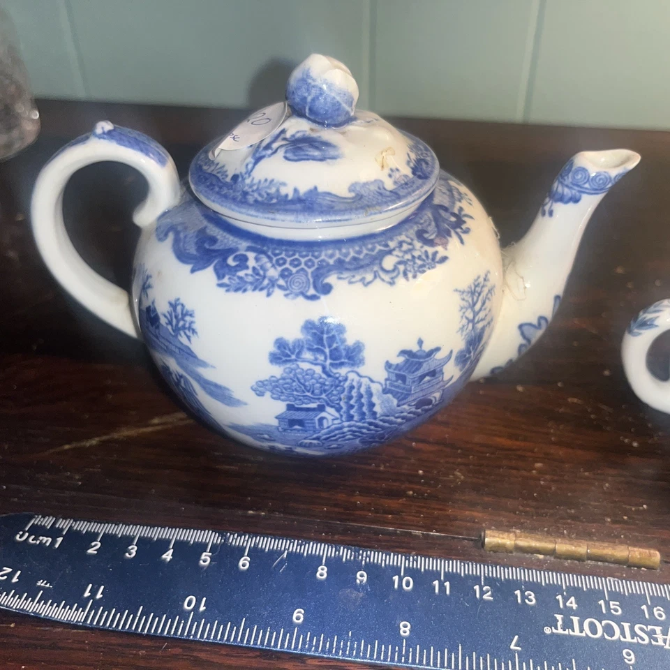 2 bules azuis brancos com tampas - Imagem 4 de 4