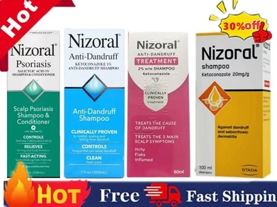 Nizoral Anti-Dandruff Shampoo Itch Relief Prevent Hair Loss - 4 Colors