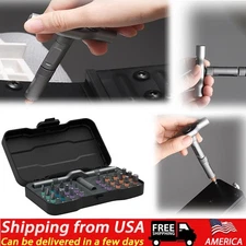 Home Repairs 24 In 1 Multi Bit Magnetic Screwdriver Set Multifunctional Toolbox 