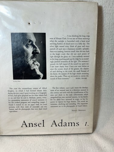 Ansel Adams Band 1: Das beredte Licht von Nancy Newhall 1963 mit Schutzumschlag - Bild 2 von 15