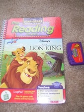 LEAPPAD INTERACTIVE BOOK AND CARTRIDGE "THE LION KING" By Disney