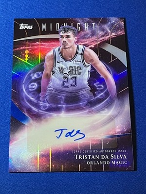 2025-26 Topps Midnight Tristan Da Silva #SM-TS Stroke of Midnight AUTO Magic